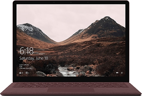 Microsoft Surface Laptop i5-7200U, 8GB Ram, 256GB SSD, 14inch,  W10, Burgundy