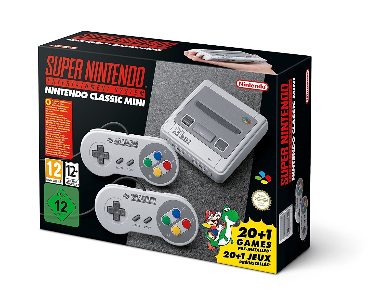 Nintendo Classic Mini Super NES (2 controllers), Boxed