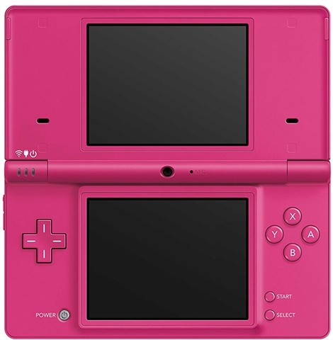 Nintendo DSi Pink, Unboxed