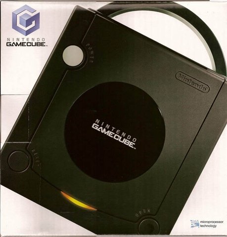 GameCube Console Black + controller, Boxed