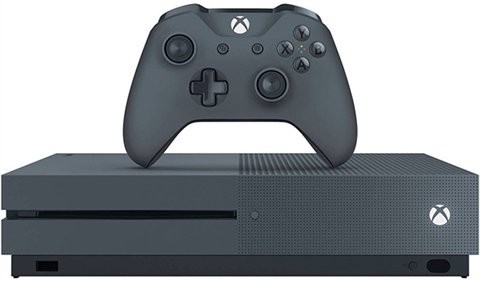 Xbox One S 500GB Console Storm Grey, Boxed
