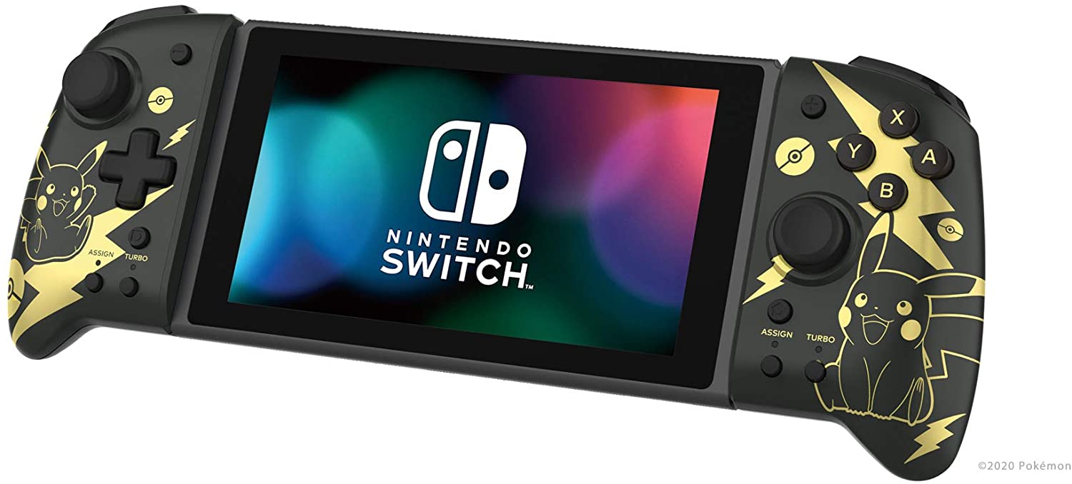 Hori Nintendo Switch Split Pad Pro (L+R) Pokemon Black/Gold