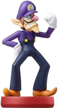 Nintendo Amiibo Super Mario Collection Waluigi (Red Base)