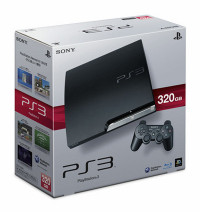 Playstation 3 Slim Console 320GB, Boxed
